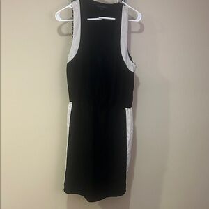 Banana Republic Black and White Mini Dress